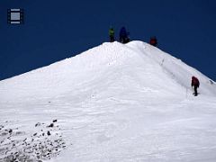 Climb Mount Elbrus From Pastukhov Rocks 4700m To Summit 5642m.mp4